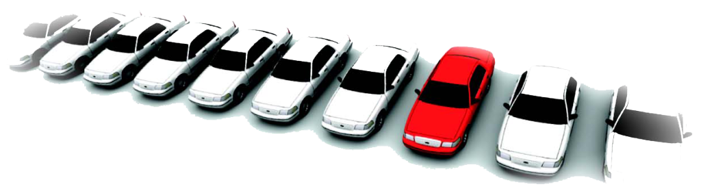 row-of-cars